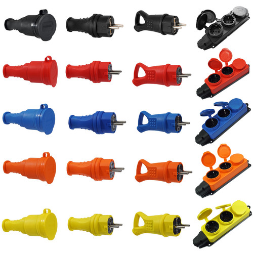 Schukostecker vde ip44 - schukostecker,