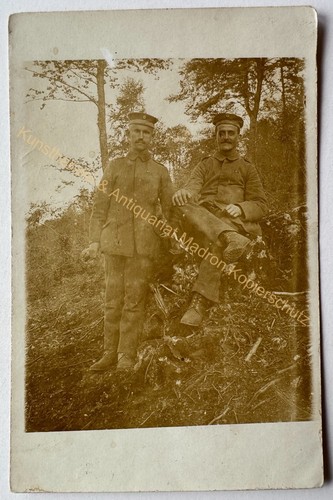 Orig foto soldat wk1 ww1 - ak,