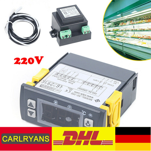 12v digital temperaturregler - 12v,