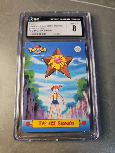 Staryu pokémon topps 1999 - staryu,