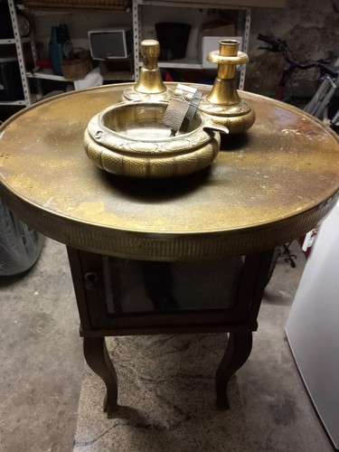 Antiker rauchtisch mit - antiker,