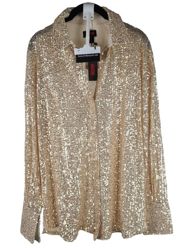 Misspap damen pailetten - misspap, bluse