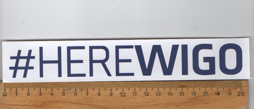 Aufkleber herewigo - :,