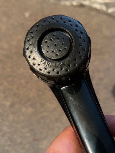 Varilux handbrause schwarz - varilux,