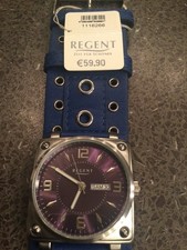 Regent armbanduhr lederband - regent,