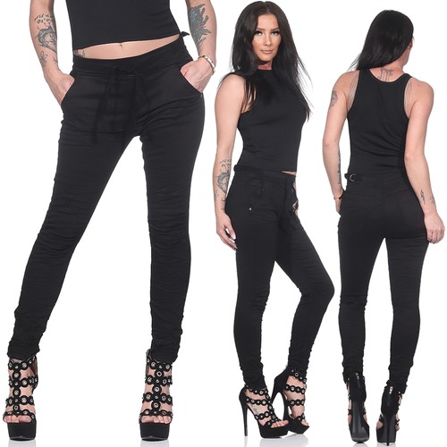 Skinny röhrenhose sweatpants - röhrenhose,