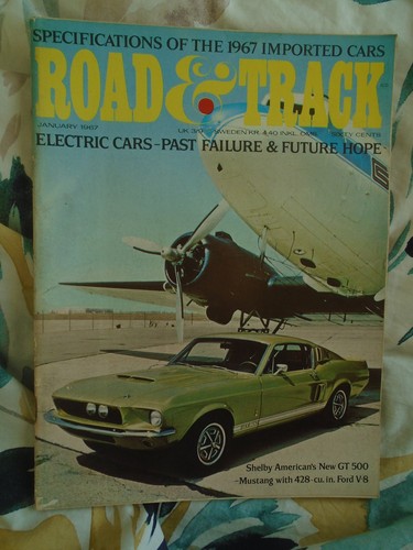Road track jan 1967 mercury - road,