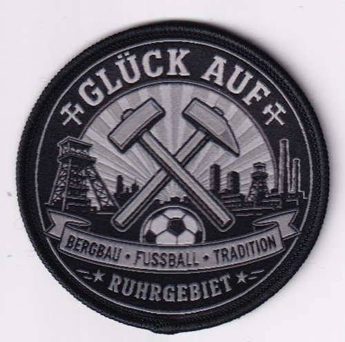 Aufnäher fußball bergbau - fußball,