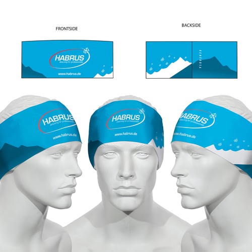 Habrus langlauf stirnband - langlauf, blau