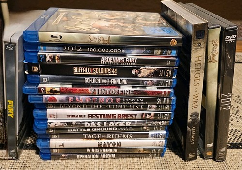 Blu ray sammlung kriegsfilme - sammlung,