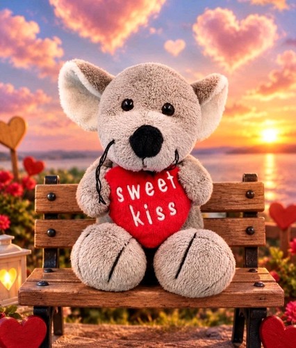 Bambia maus sweet kiss herz - maus,