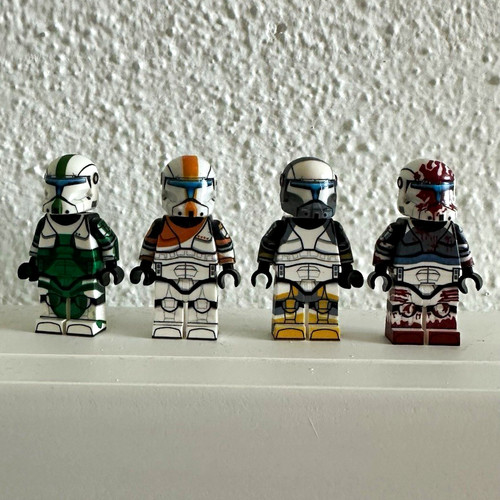 Lego star wars custom clone - star,