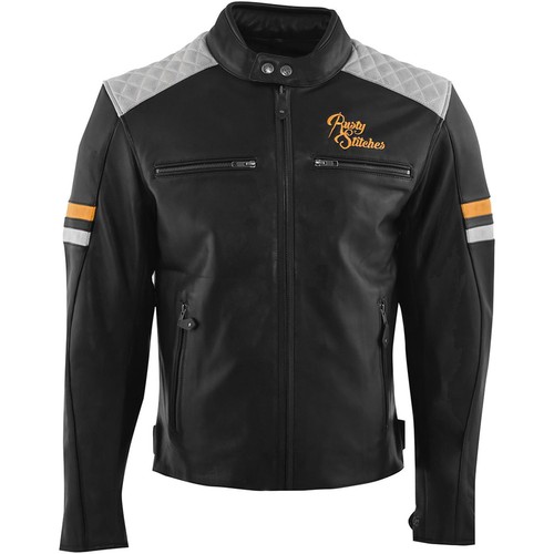 Herren retro motorrad jacke - retro,