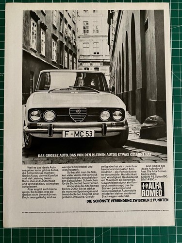 1973 alfa romeo berlina 2000 - romeo,
