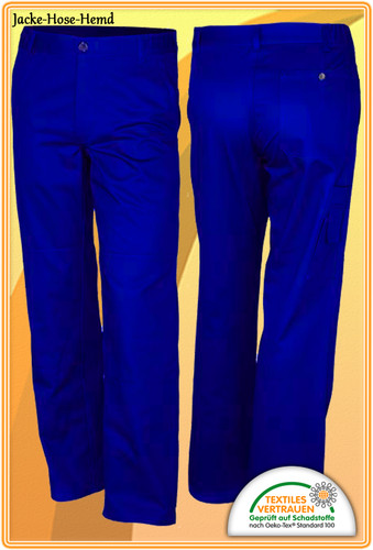 Arbeitshose bundhose kornblau - arbeitshose,