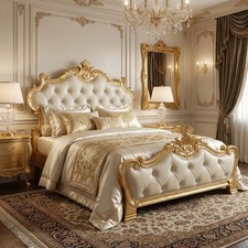 Doppelbett barock beatrice mit - barock,