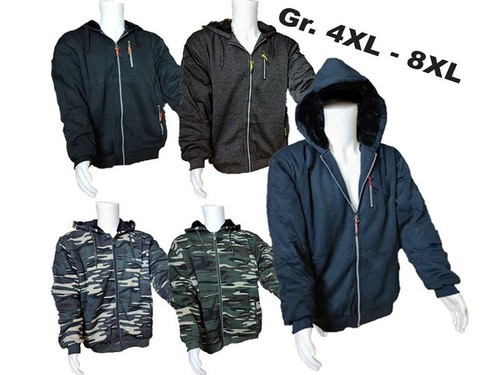 Winterjacke 4xl 8xl fleece - 4xl-8xl,