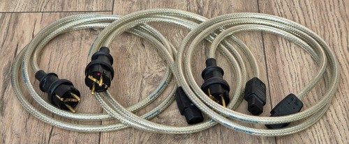 Burmester silver power cord - silver,