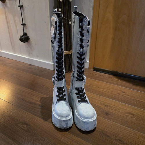Kneehigh platform boots - boots, gr.41