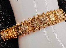 18 Karat vergoldet ausgefallen