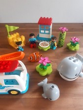 LEGO  DUPLO Konvolut Strand Camping Meer Surfen, 33 Teile