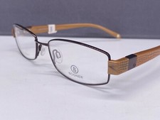 TitanFlex Brille Damen Braun Rechteckig Eschenbach Bogner 730524 Schlangen muste