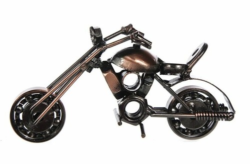 Kleines metall motorrad - metall,