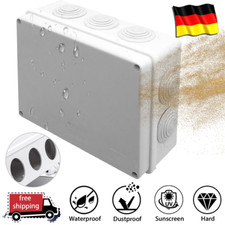 IP65 Aufputz Feuchtraum Abzweigkasten Verteilerkasten Abzweigdose Verteilerdose