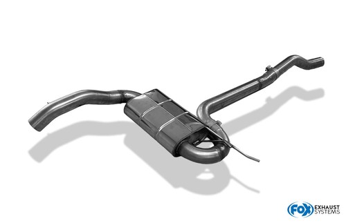 Fox edelstahl ø76mm - edelstahl,