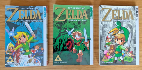 The legend zelda manga - legend,