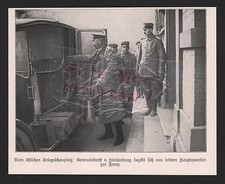1914 Bilddokument Generaloberst v. Hindenburg WWI