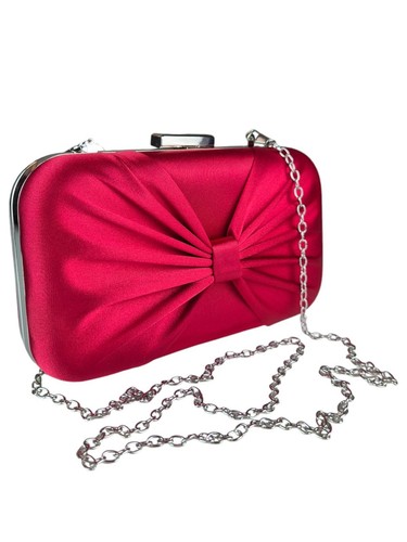Damen satin clutch - damen, tasche