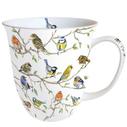 Tasse porzellantasse birds - tasse,,