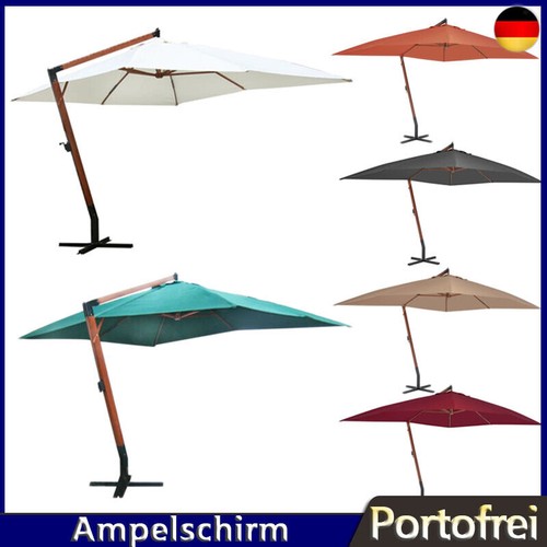 Sonnenschirm holz ampelschirm - holz,