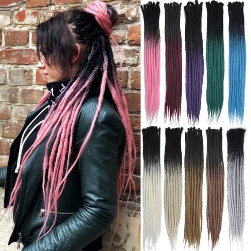60cm dünn dreadlocks - 60cm,