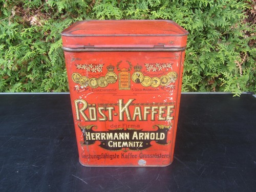 Alte blechdose kaffeedose - alte,