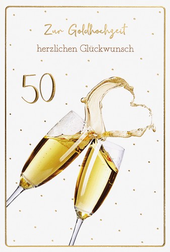 Goldhochzeit 50 - goldhochzeit,