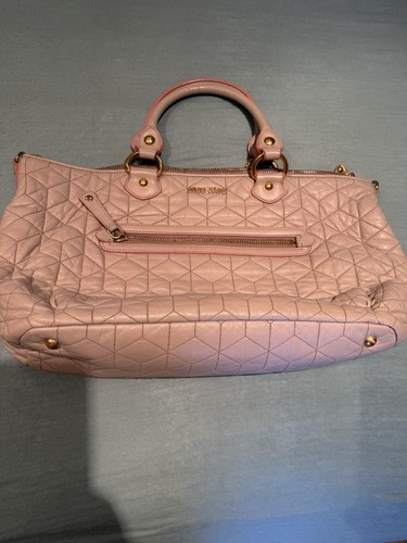 Miu geometric leather - miu,