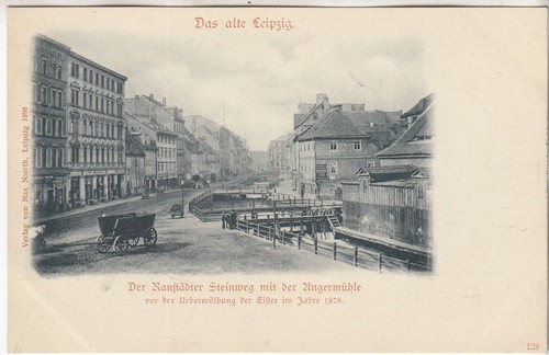 Das alte leipzig der - ak,