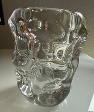 Massive Glasvase von Art Vannes - France - 1960er Jahre