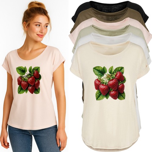 Damen shirt mit - t-shirt,