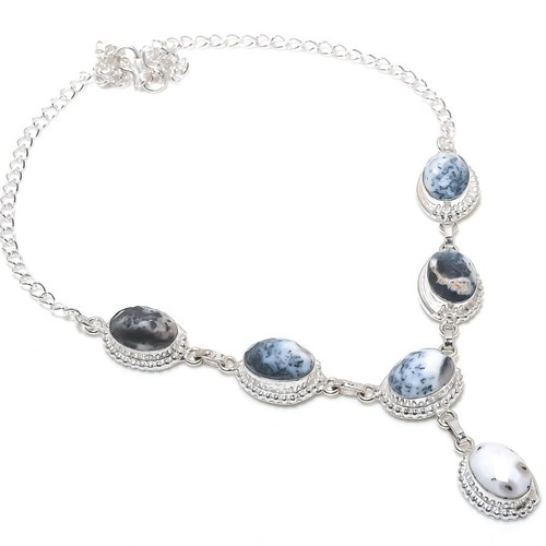 Dendrit opal edelstein 925 - dendrit,