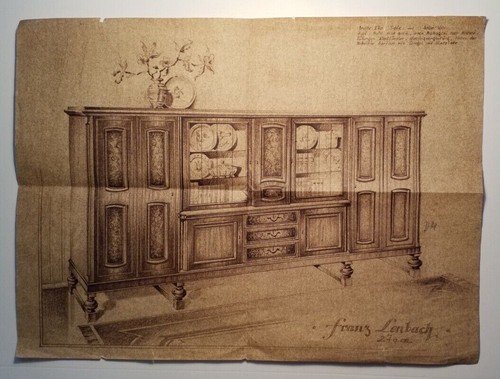 Franz lenbach druck - -,