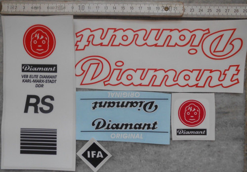 Aufklebersatz,DIAMANT,Fahrrad