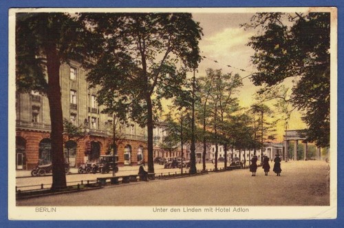 Berlin 1929 unter den - den, linden