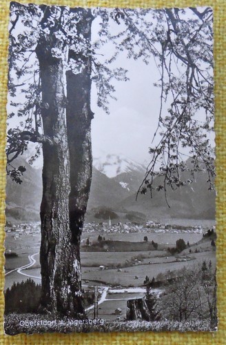 Ansichtskarte oberstdorf vom - ansichtskarte,