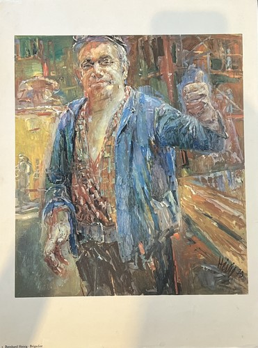 Kunstdruck brigadier von - kunstdruck,