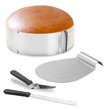 4tlg Torten Set Glasurmesser