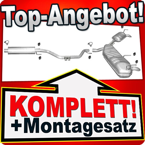 Auspuff für opel signum 0 - opel, 2.0