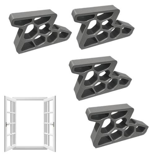 Kunststoff fensterstopper 4er - kunststoff,